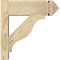 Ekena Millwork Funston Rough Sawn Arts and Crafts Outlooker, Douglas Fir, 6"W x 16"D x 16"H OUT06X16X16FST03RDF - alternate 3